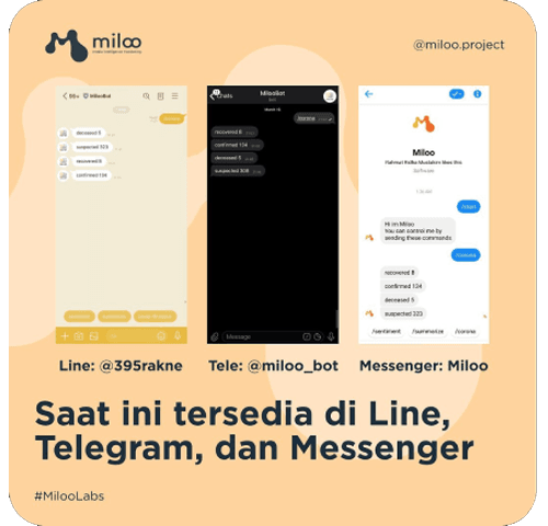 Miloo chatbot screenshot